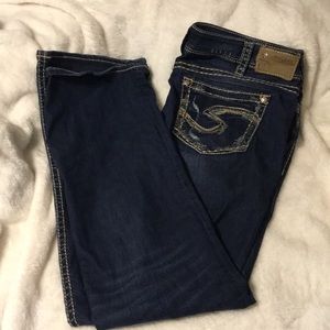 Silver suki jeans sz 34/33